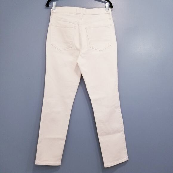 Madewell The Perfect Vintage Jeans High Rise Cream Denim 5-Pockets Cotton Blend - Picture 2 of 12